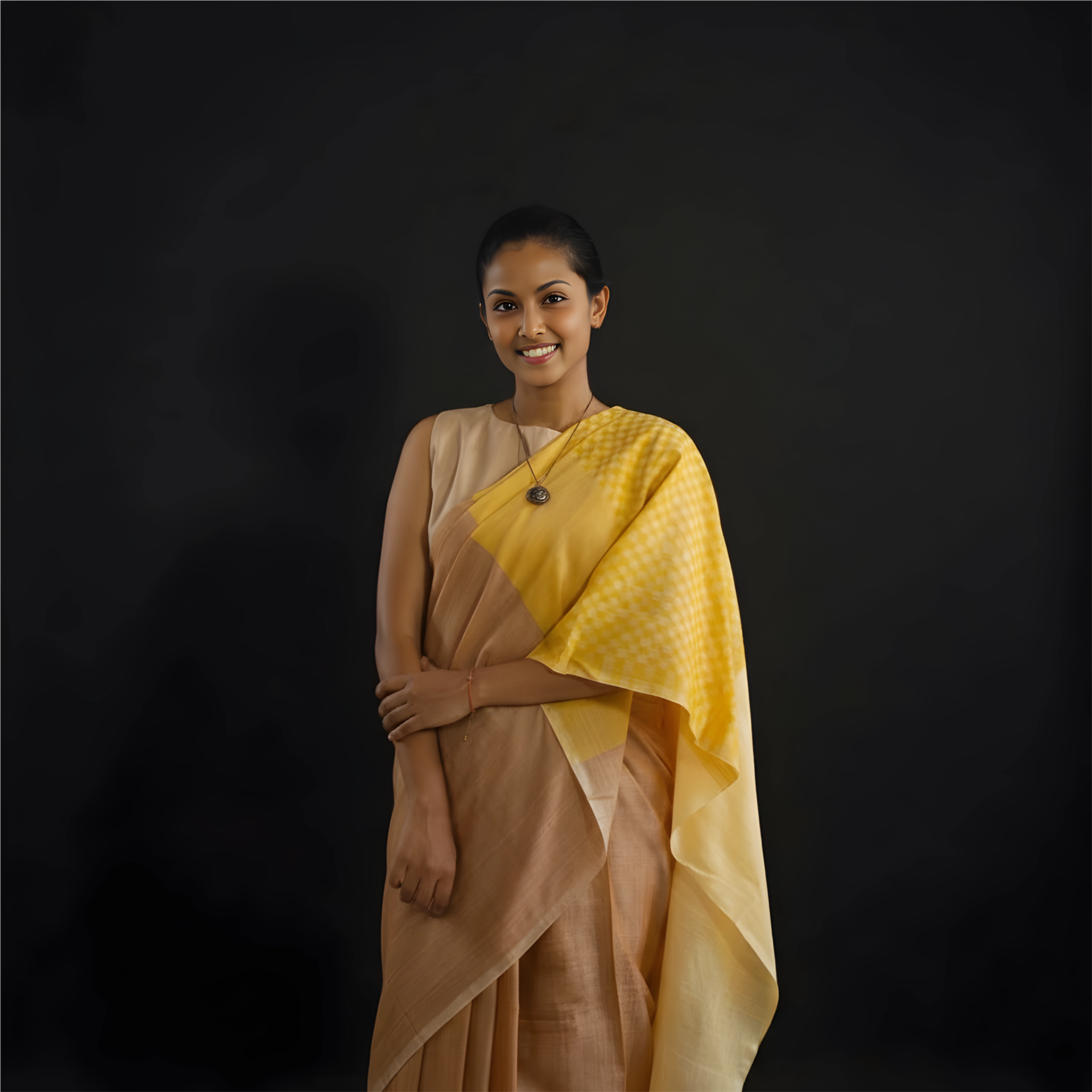 Handwoven Cotton Sari - SPD_005