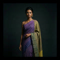 Handwoven Reyon Sari - SN104